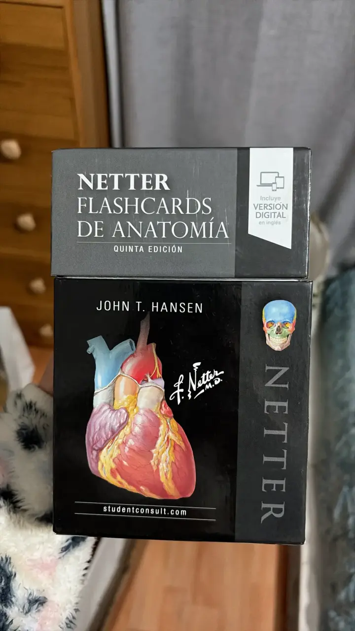 Netter Flashcards de Anatomía 5ª Edición