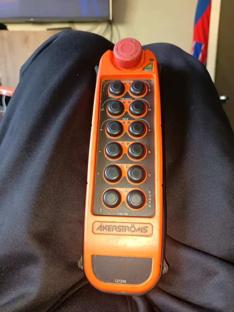 Control remoto industrial Åkerströms - 1