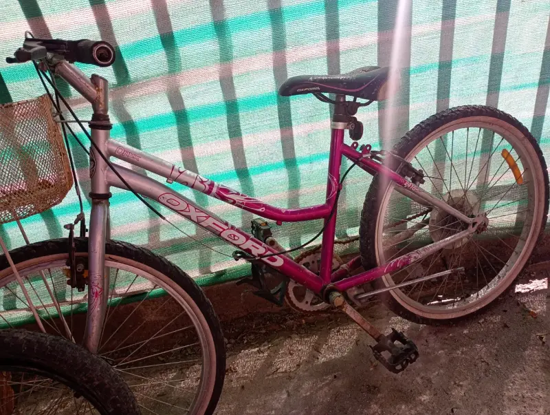 Bicicleta  20 montaña rosa y cros - 5