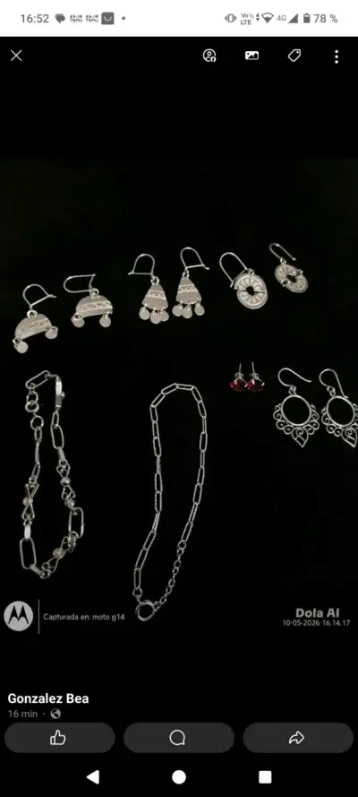 Set de joyas en plata - miniatura 3
