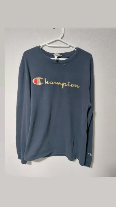 Polerón Champion azul - miniatura 2