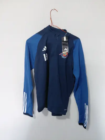 Polera deportiva azul adidas - miniatura 2