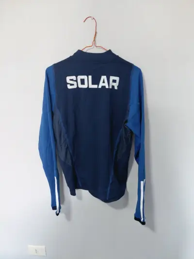 Polera deportiva azul adidas - miniatura 4