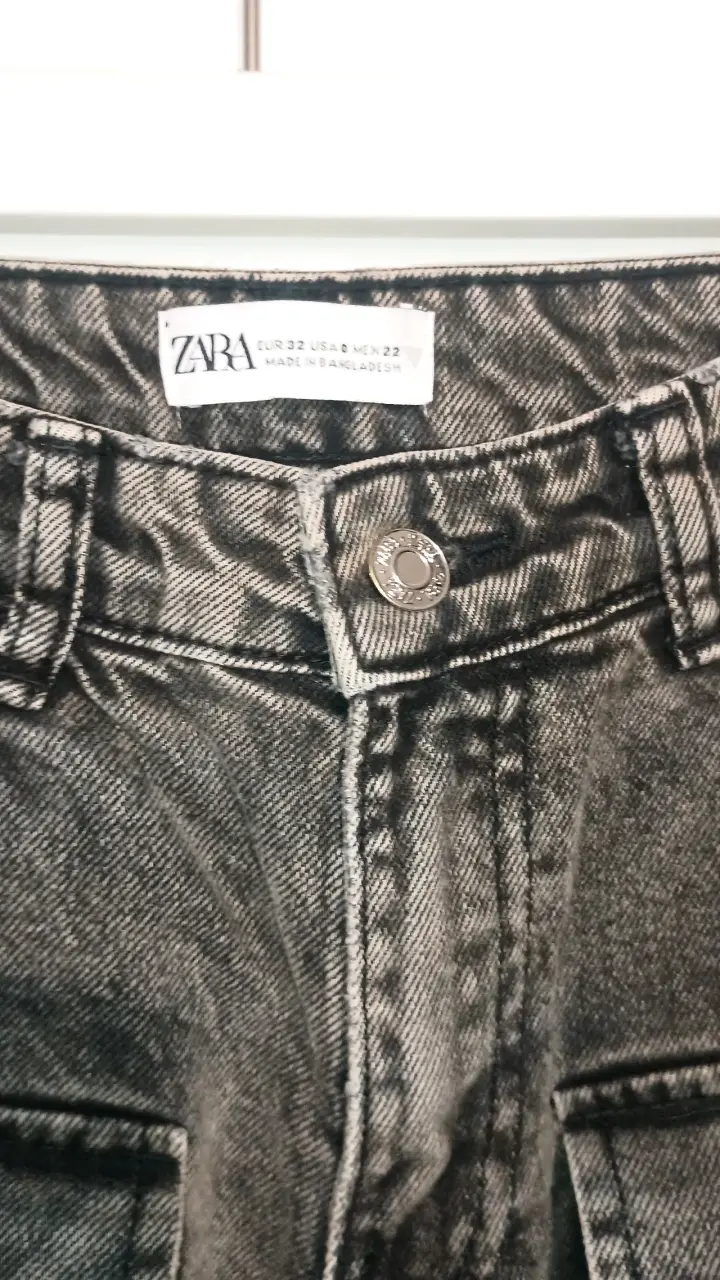 Pantalones cargo gris oscuro - 3