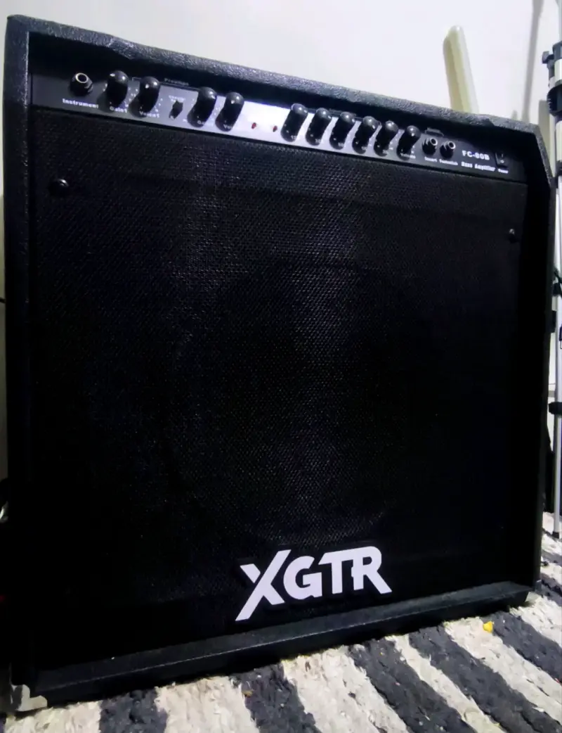 Bajo eléctrico con amplificador y accesorios - 5