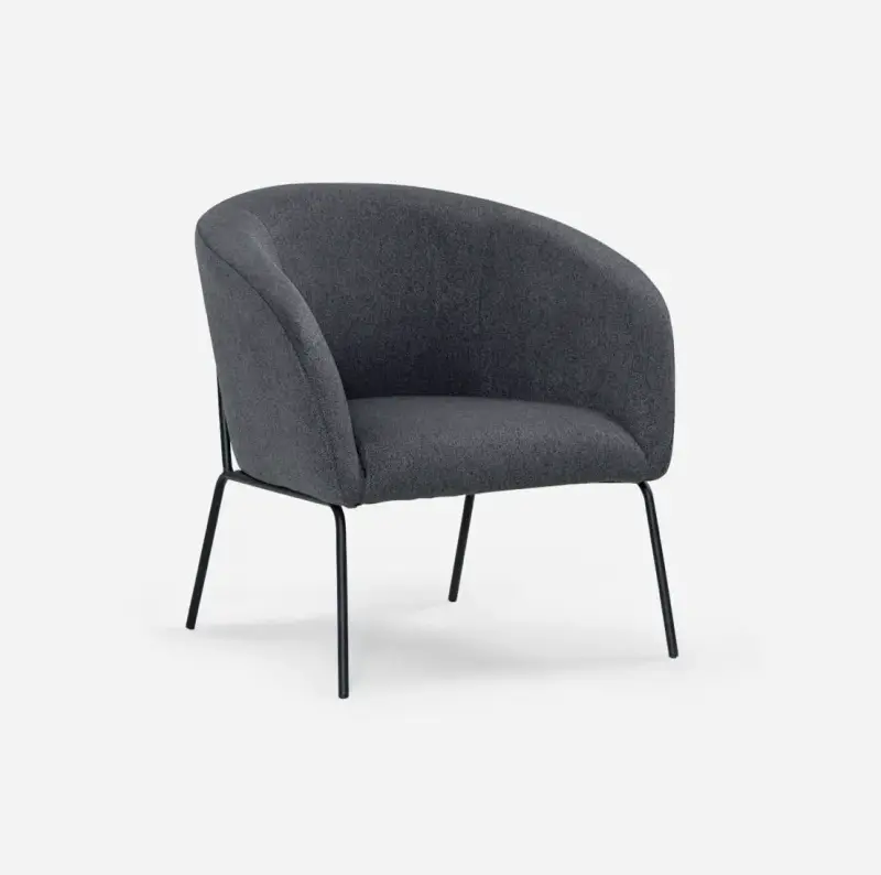 Sillón gris moderno - 1