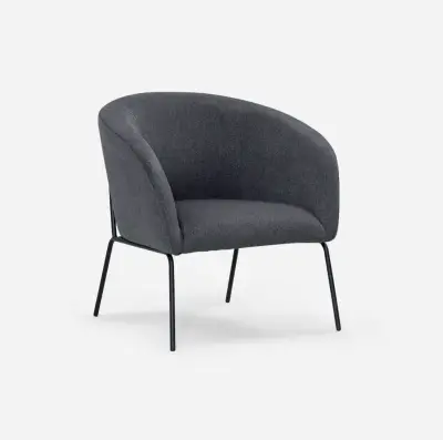 Sillón gris moderno - miniatura 1