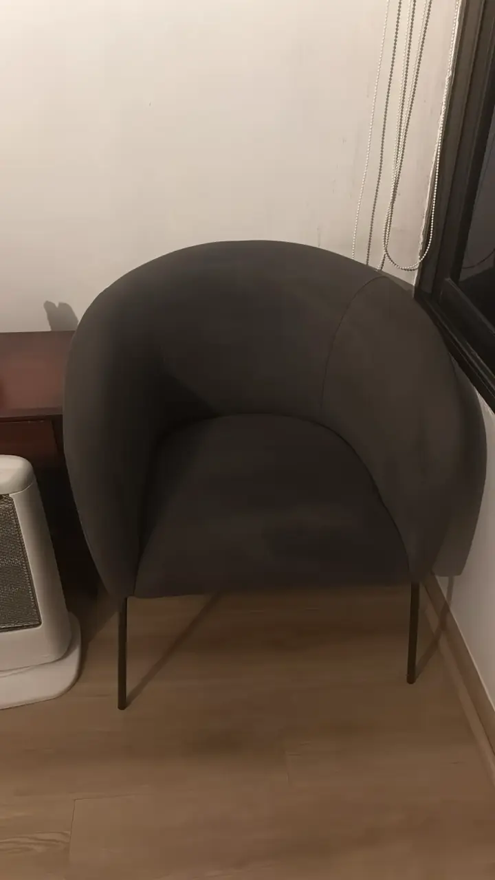 Sillón gris moderno - 3