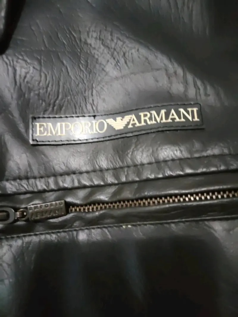 Chaqueta Emporio Armani café oscuro - 2