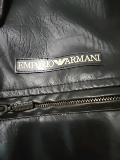 Chaqueta Emporio Armani café oscuro - miniatura 2