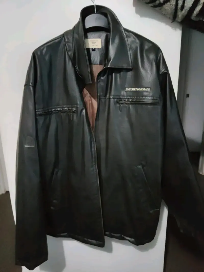Chaqueta Emporio Armani café oscuro - 6