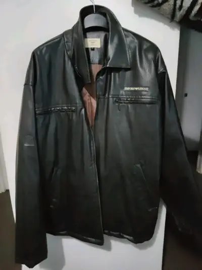 Chaqueta Emporio Armani café oscuro - miniatura 6