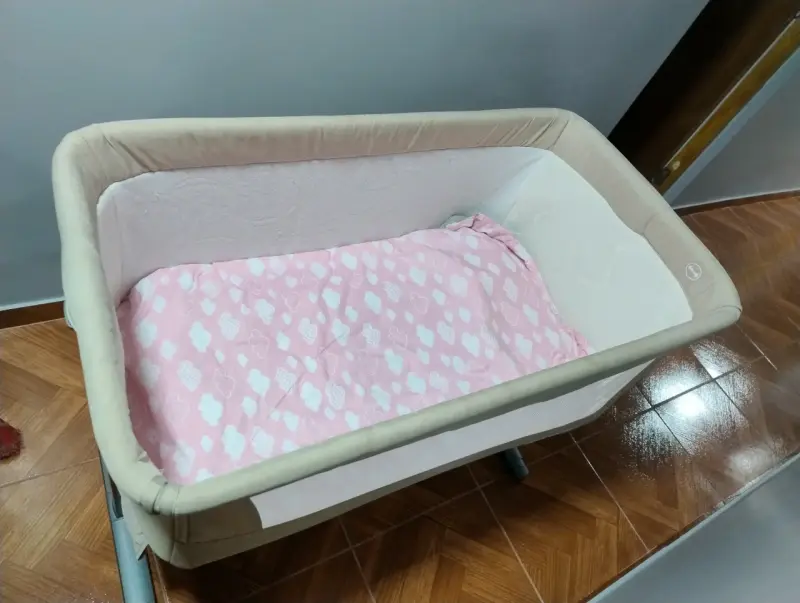 Cuna colecho beige - 5