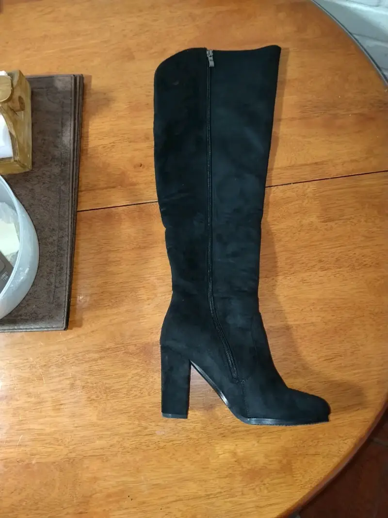 Botas taco alto negras - 2