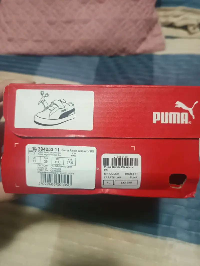 Zapatillas negras Puma nuevas - 5