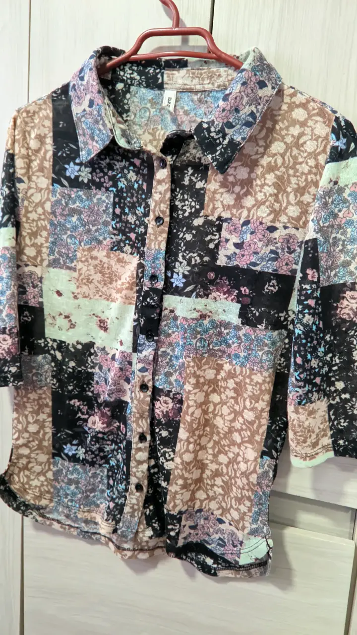 Blusa Floral Talla M - 4