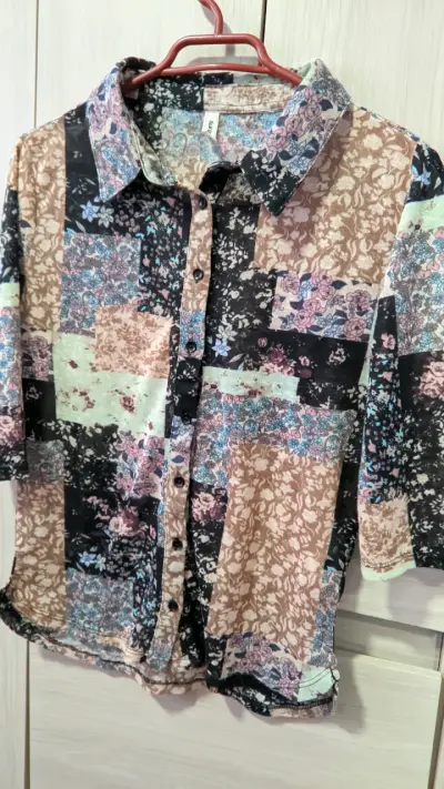 Blusa Floral Talla M - miniatura 4