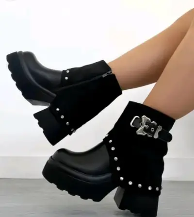 Botines mujer plataforma - miniatura 2