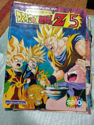 Álbum Dragon Ball Z 5 vintage - miniatura 1