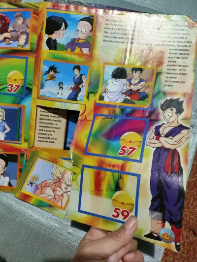 Álbum Dragon Ball Z 5 vintage - miniatura 3