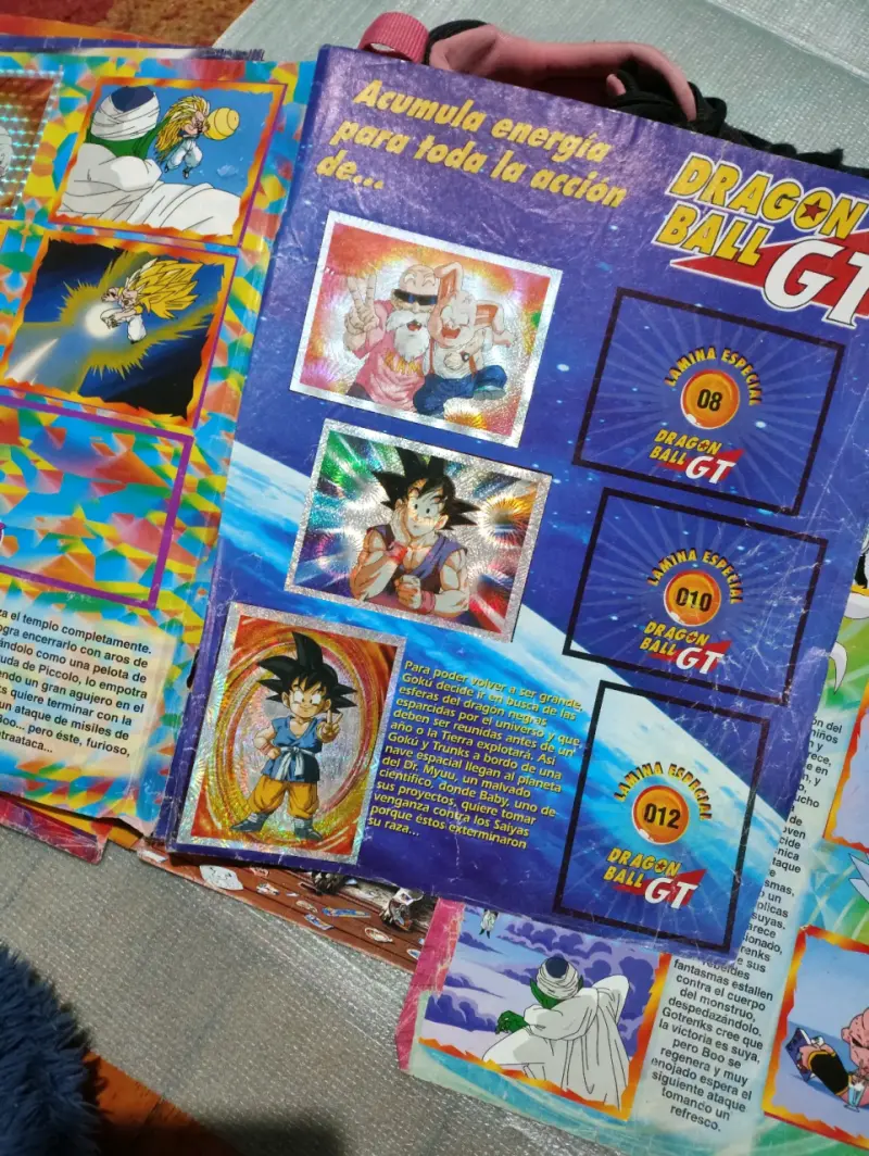 Álbum Dragon Ball Z 5 vintage - 5