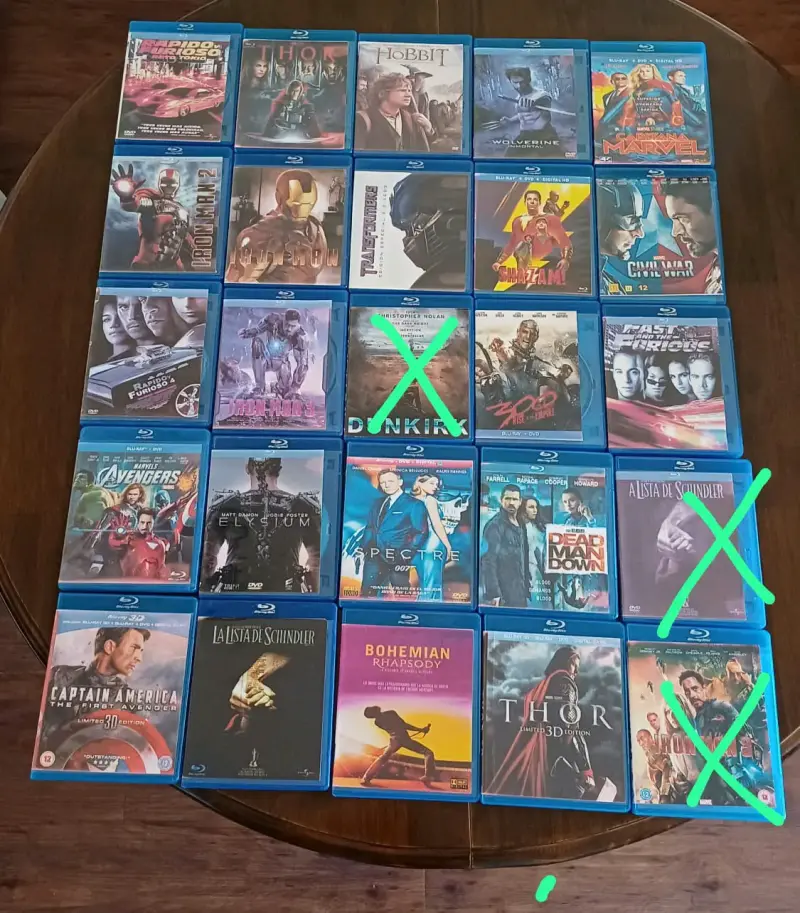 Colección de películas Blu-ray - 1