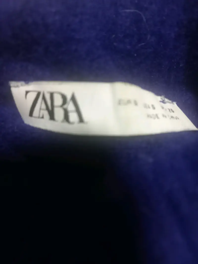 Sweater Zara grueso azul - 2