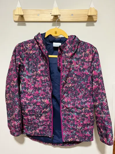 Chaqueta estampada Columbia niña - miniatura 1