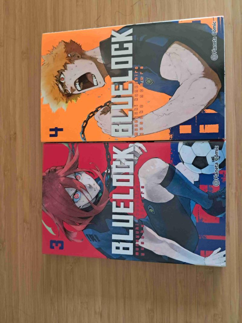 Mangas Blue Lock Vol. 3 y 4
