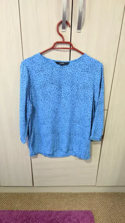 Polera azul con diseño Vero Moda S - miniatura 1