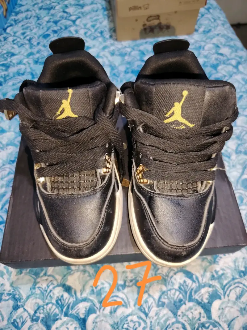 Zapatillas deportivas negras talla 27