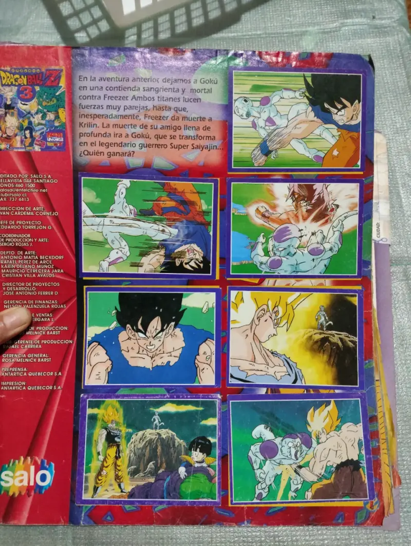 Álbum Dragon Ball Z 3 - 3