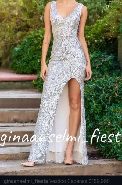 Vestido de fiesta talla S - miniatura 1