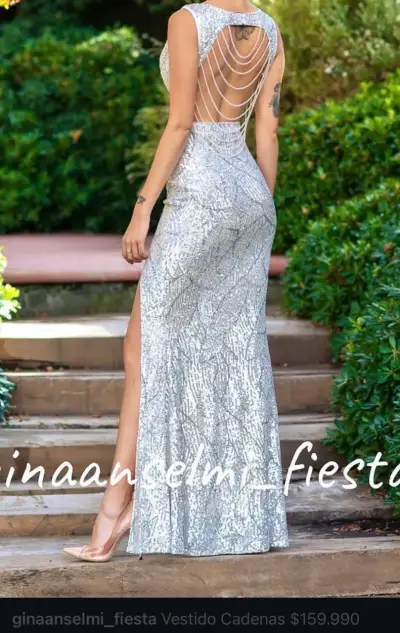 Vestido de fiesta talla S - miniatura 2