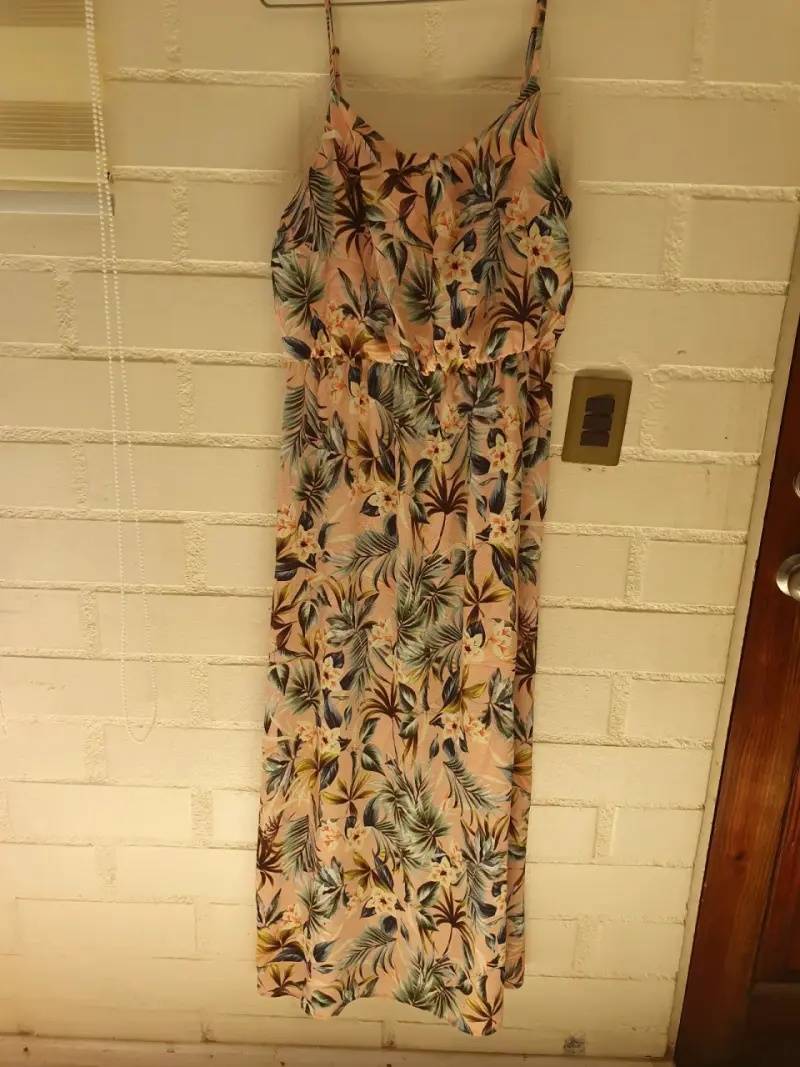 Vestido largo floral verano