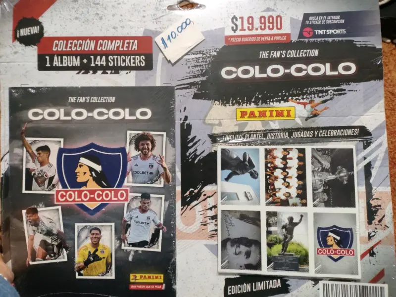 Álbum y 144 stickers Colo-Colo