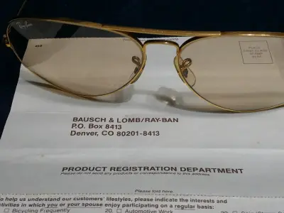 Lentes de sol Ray-Ban CHAPADO ORO - miniatura 1