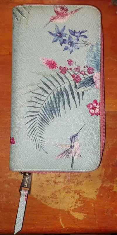 Cartera estampada floral - miniatura 1