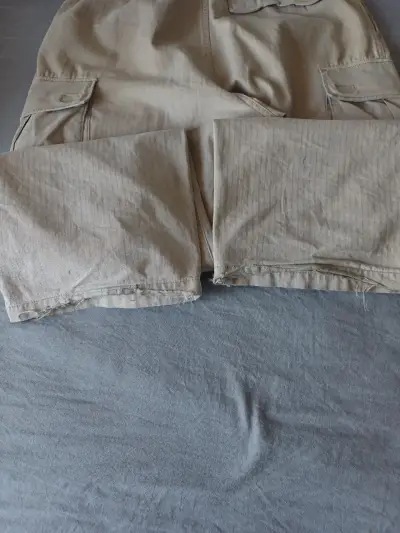 Pantalones cargo beige - miniatura 4