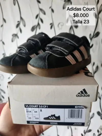 Zapatillas Adidas Court negras - miniatura 1