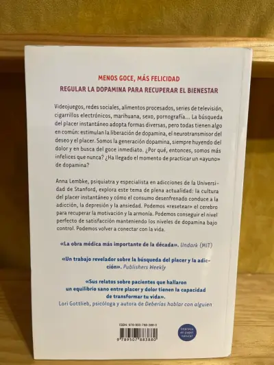 Libro 'Generación Dopamina' Anna Lembke - miniatura 2