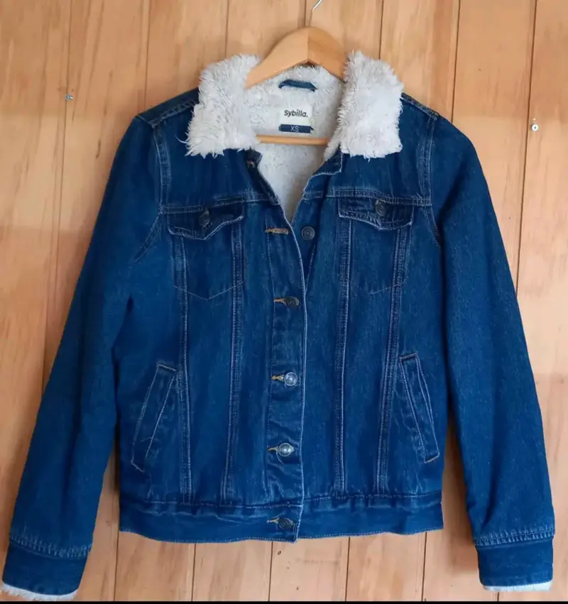 Chaqueta de mezclilla con forro