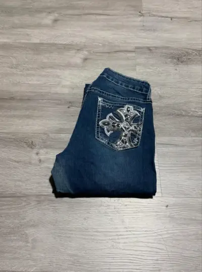 Jeans boot cut y2k americano - miniatura 1