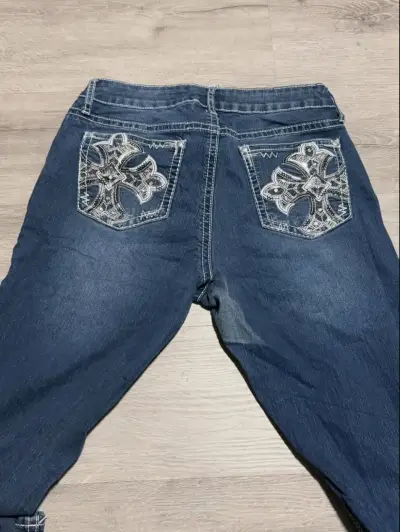Jeans boot cut y2k americano - miniatura 3