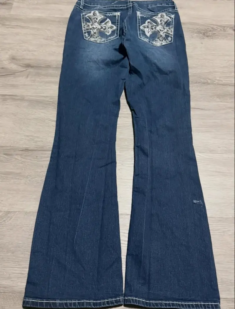 Jeans boot cut y2k americano - 5