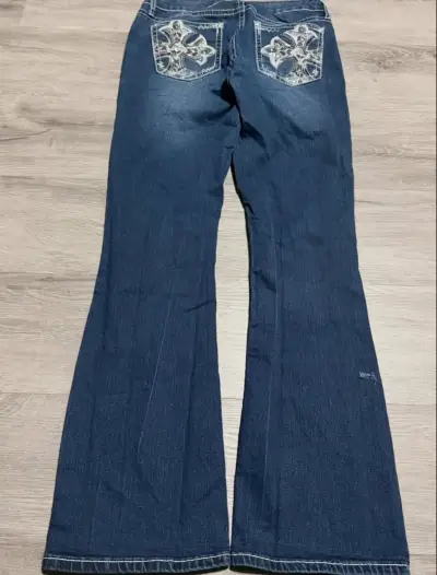 Jeans boot cut y2k americano - miniatura 5