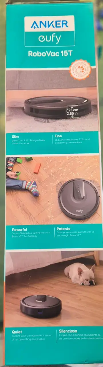 Robot aspirador Eufy con accesorios - miniatura 5