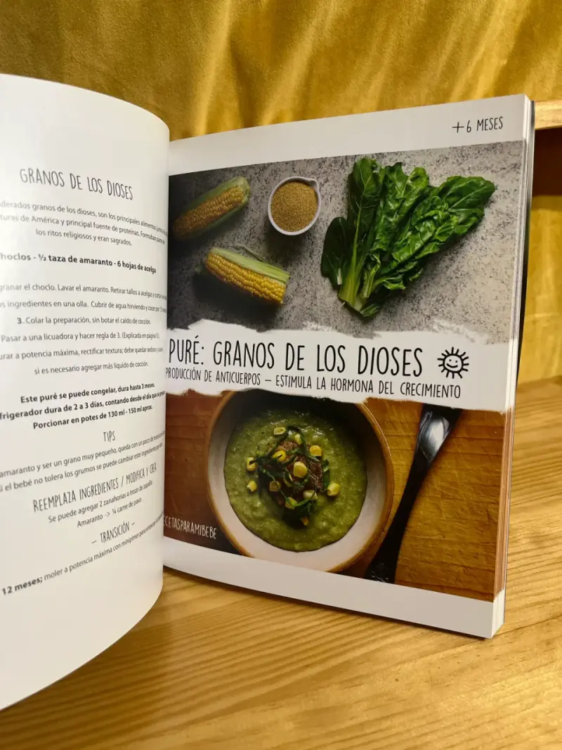 Libro Recetas para mi Bebé - 4