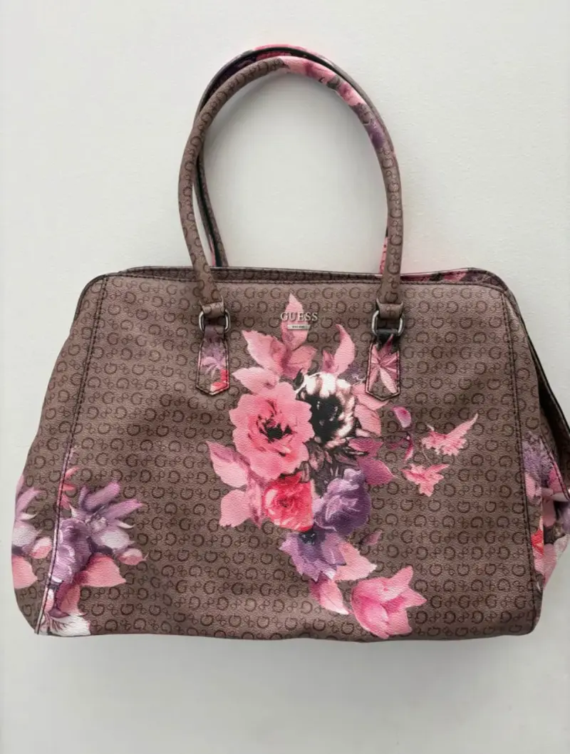 Cartera Guess floral marrón