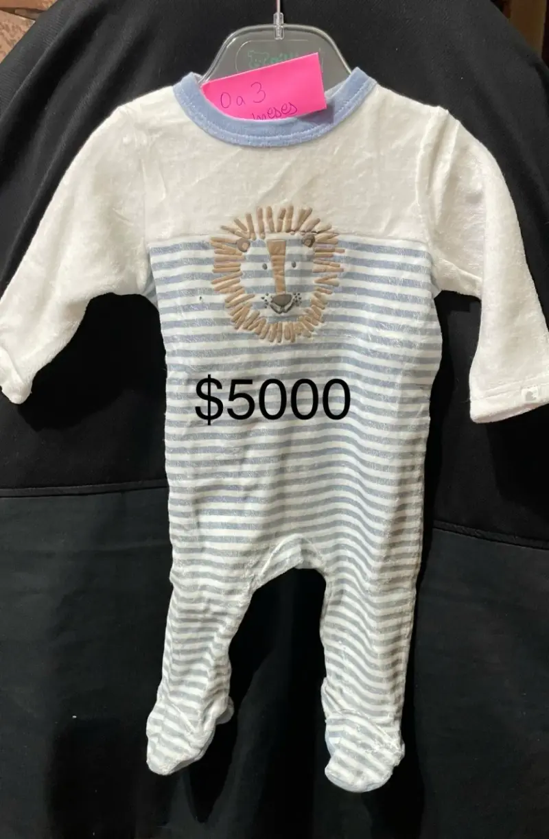 Enterito bebé blanco 3 meses - 2